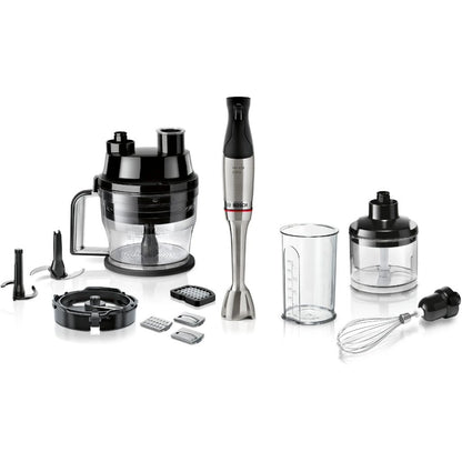 Bosch Msm6M8X1 Ergomaster Serie 6 Staafmixer Set Rvs/Zwart