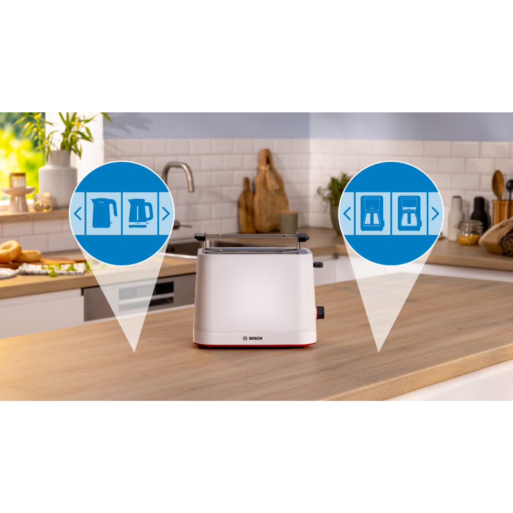 Bosch Tat3M121 Mymoment Broodrooster Wit