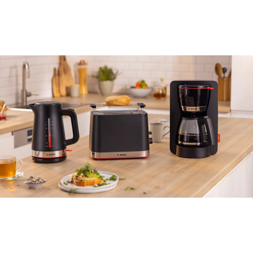 Bosch Tat4M223 Mymoment Broodrooster Zwart/Rvs