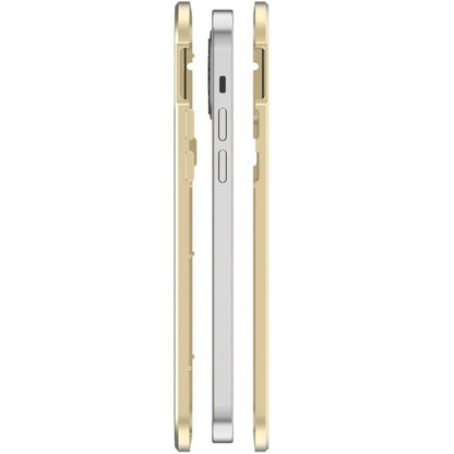 White Diamonds 360 Glas Cover Voor Apple Iphone 14 Goud