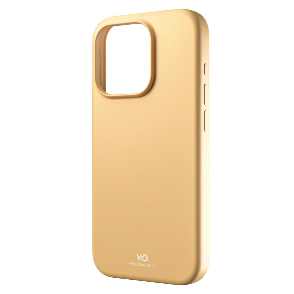 White Diamonds Mag Urban Case Cover Voor Apple Iphone 15 Pro Geel