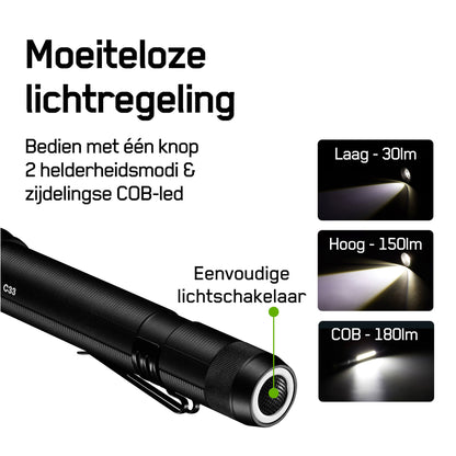 Gp Zaklamp 2X Aa 150 Lumen