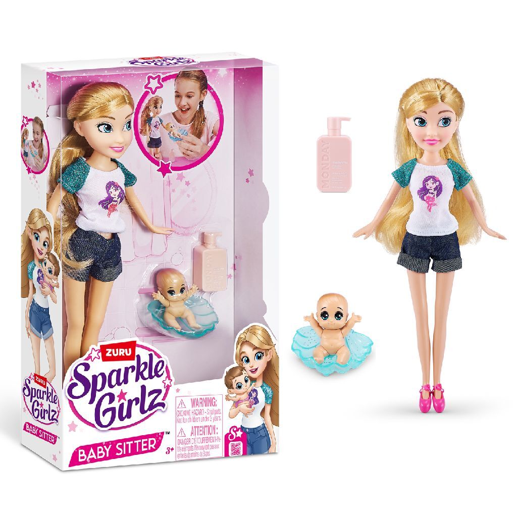 Zuru Sparkle Girlz Babysitter Set