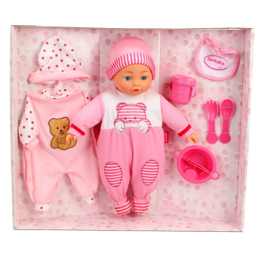 Overige Merken Bambolina Interactieve Pop 40 Cm + Geluid