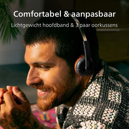 Philips Tah2000Bk/00 The Ringo Hoofdtelefoon Zwart