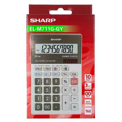 Citizen Sh-Elm711Ggy Sharp Calculator Grijs