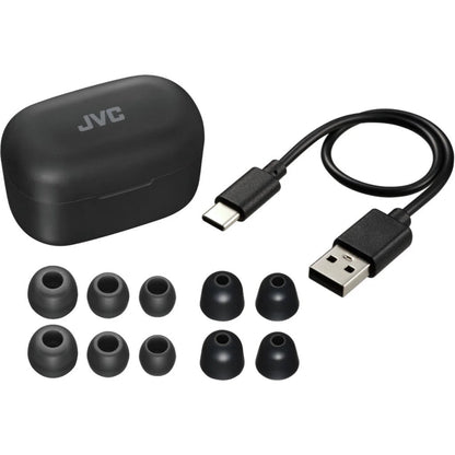 Jvc Ha-A25T Memory Foam Oordopjes Met Noise Cancelling Zwart