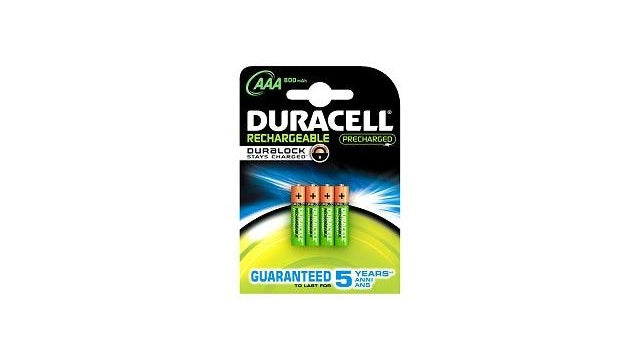 Duracell Staycharaaap4 4X Aaa Batterijen Oplaadbaar