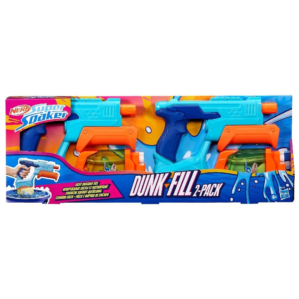 Nerf Super Soaker Mega Dunk Fill 2-Pack