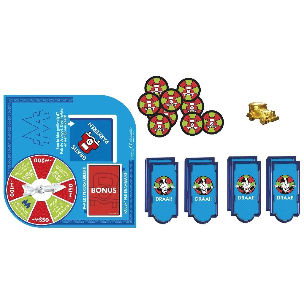 Hasbro Gaming Monopoly Gratis Parkeren Jackpot