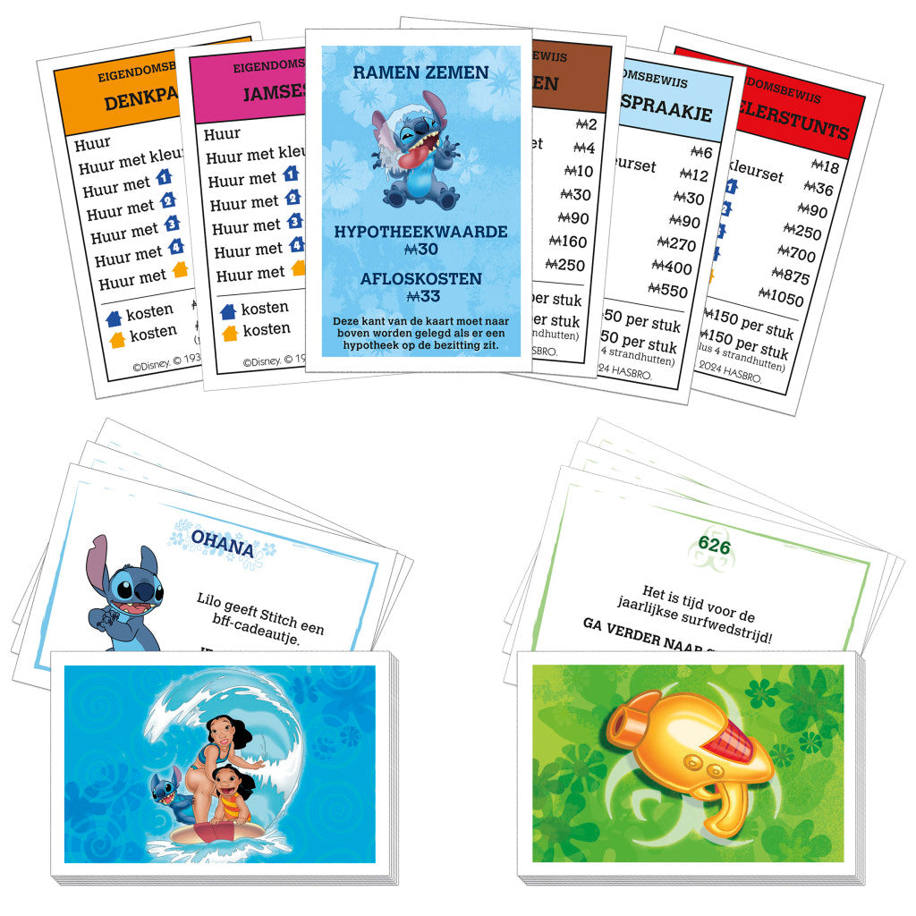 Hasbro Gaming Monopoly Disney Stitch