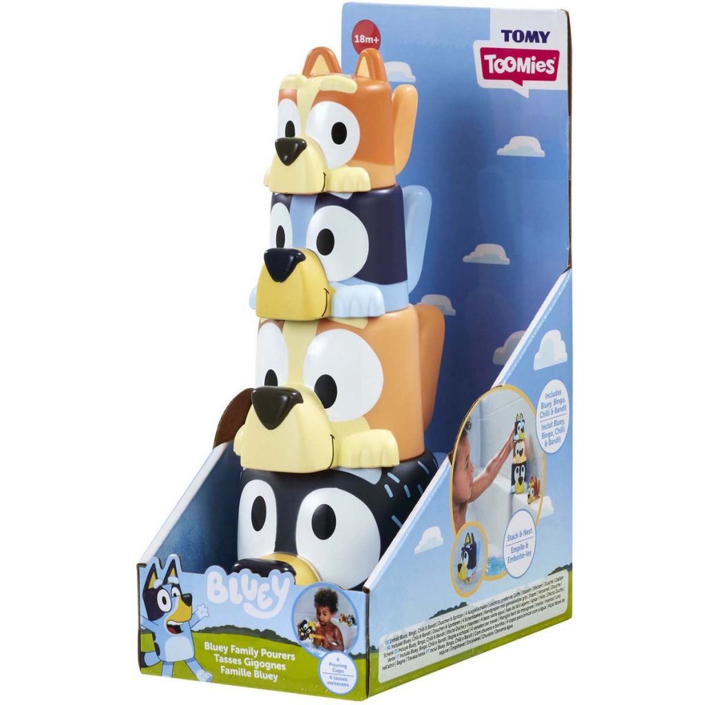 Bluey Badbekers 4-Delig