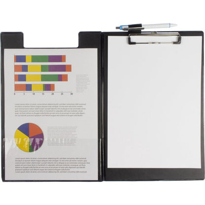 Seco Se-570-Pvc-Bk Klembord Met Klep A4+ Zwart