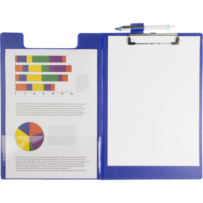 Seco Se-570-Pvc-Bu Klembord Met Klep A4+ Blauw