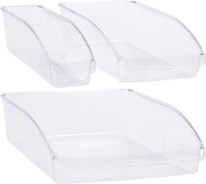 Excellent Houseware Koelkast Opbergbakken - Set Van 3 Stuks