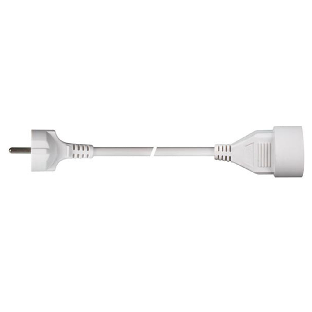 Overige Merken Verlengsnoer Penaarde 3X1.5 Mm 5 M Wit