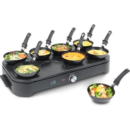 Fritel Gwp2560 Gourmet-Wok-Pancake Maker Zwart