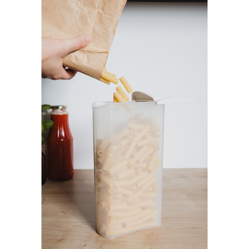 Day To Day Store &Amp; Pour Bewaardoos 1200 Ml Wit/Transparant