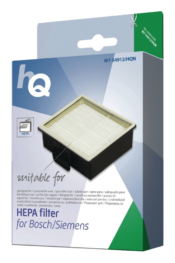 Hq W7-54912-Hqn Actieve Hepa-Filter Bosch/Siemens
