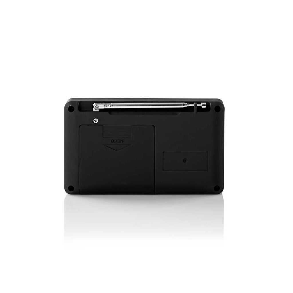 Nedis Rdfm2100Gy Fm-Radio 3,6 W Usb-Poort & Microsd-Kaartsleuf Zwart / Grijs