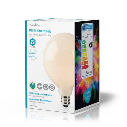 Nedis Wifilf11Wtg125 Wi-Fi Smart Led-Lamp E27 125 Mm 5 W 500 Lm Wit