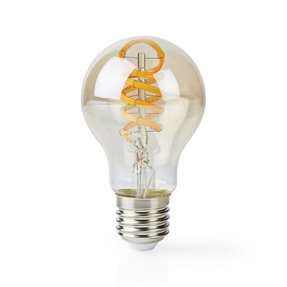 Nedis Wifilt10Gda60 Wi-Fi Warm Tot Koel Wit Led Filamentlamp Gedraaid E27 A60 5,5 W 350 Lm