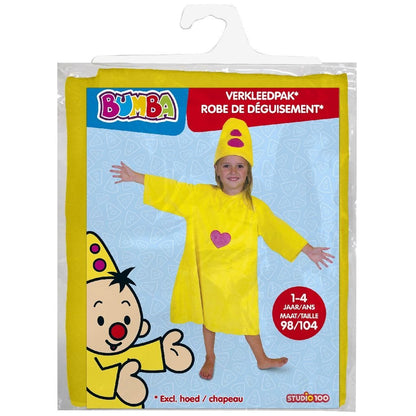 Bumba Verkleedpak Maat 98-104 Geel