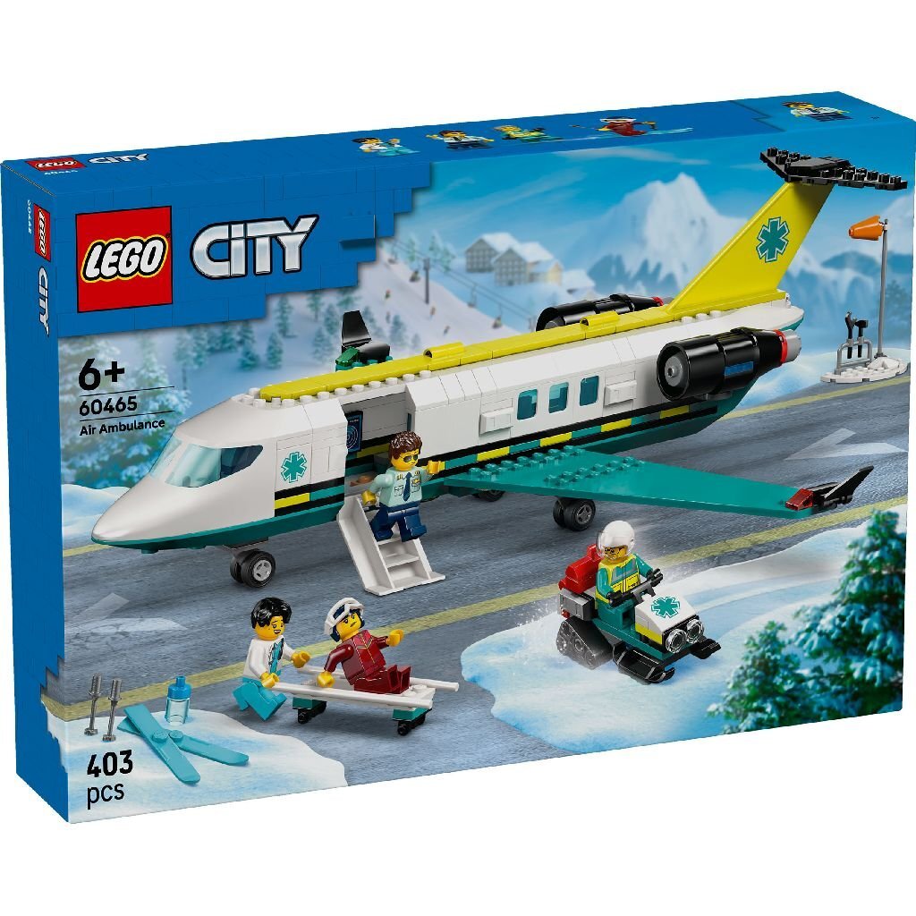 Lego City 60465 Ambulancevliegtuig