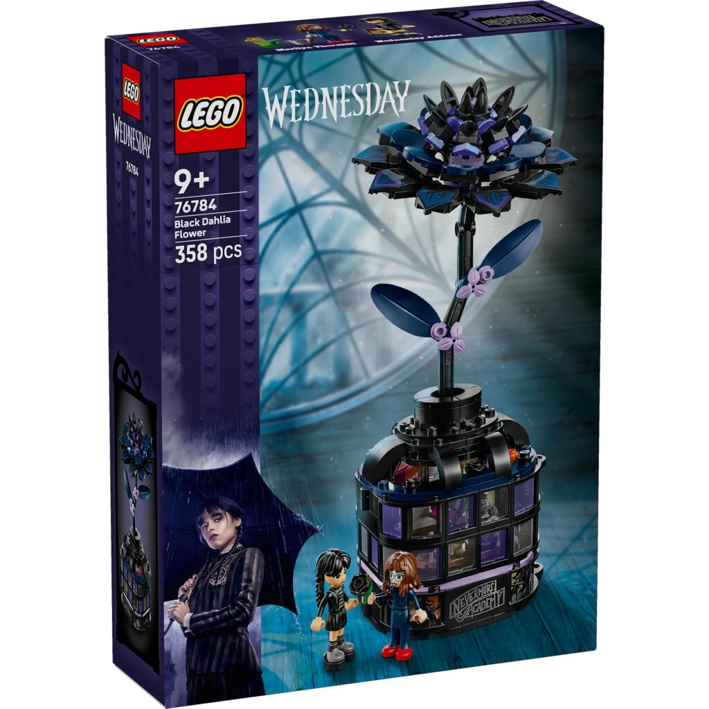 Lego Wednesday 76784 Zwarte Dahlia
