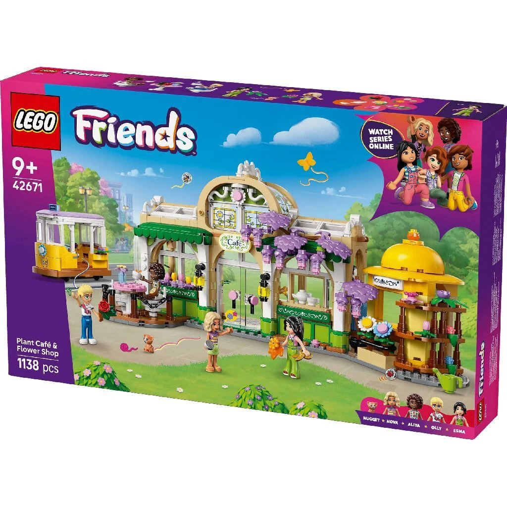 Lego Friends 42671 Plantencaf&Eacute; En Bloemenwinkel