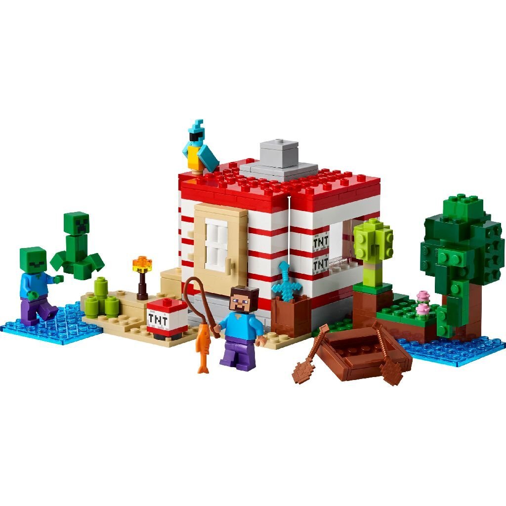 Lego Minecraft 21275 Het Tnt Junglehuis