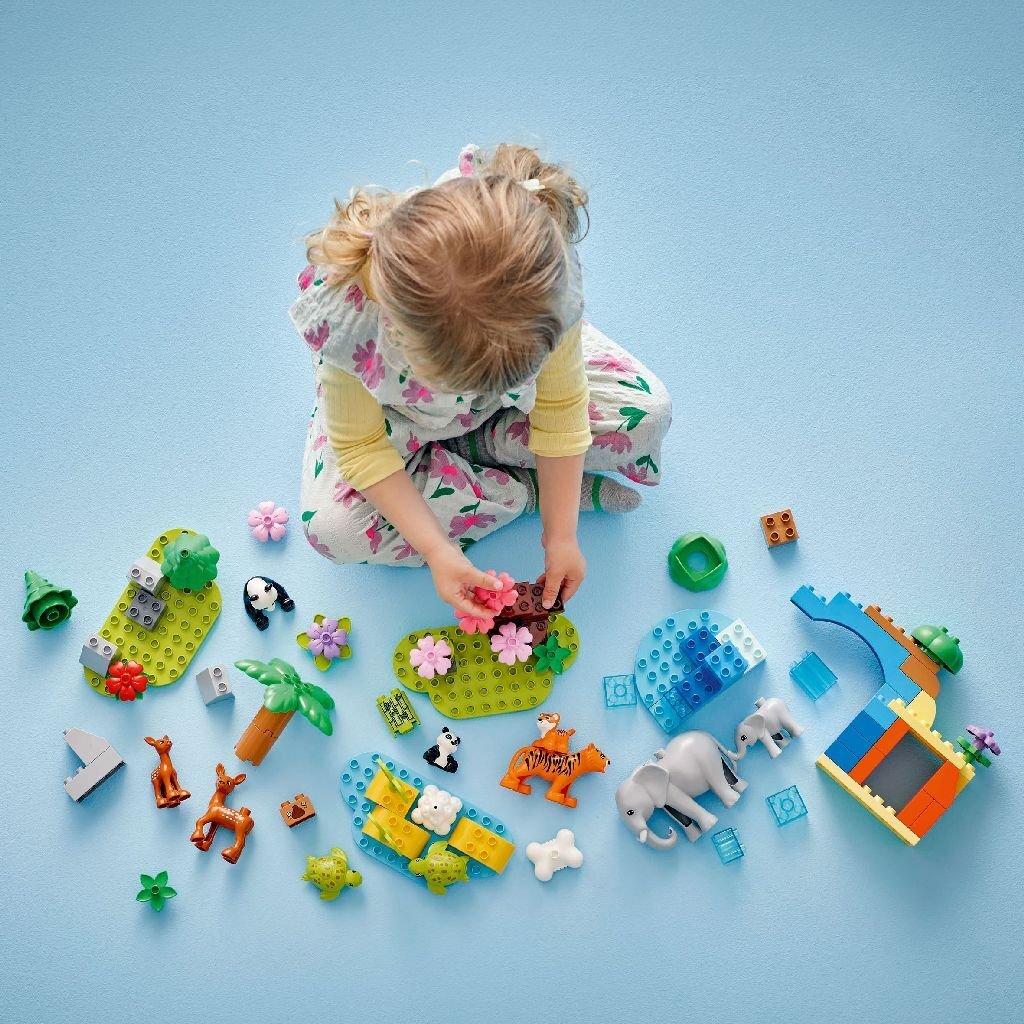 Lego Duplo 10446 3In1 Families Van Wilde Dieren
