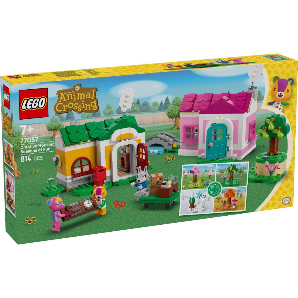 Lego Animal Crossing 77057 Creatieve Huizen Seizoenenlang Plezier