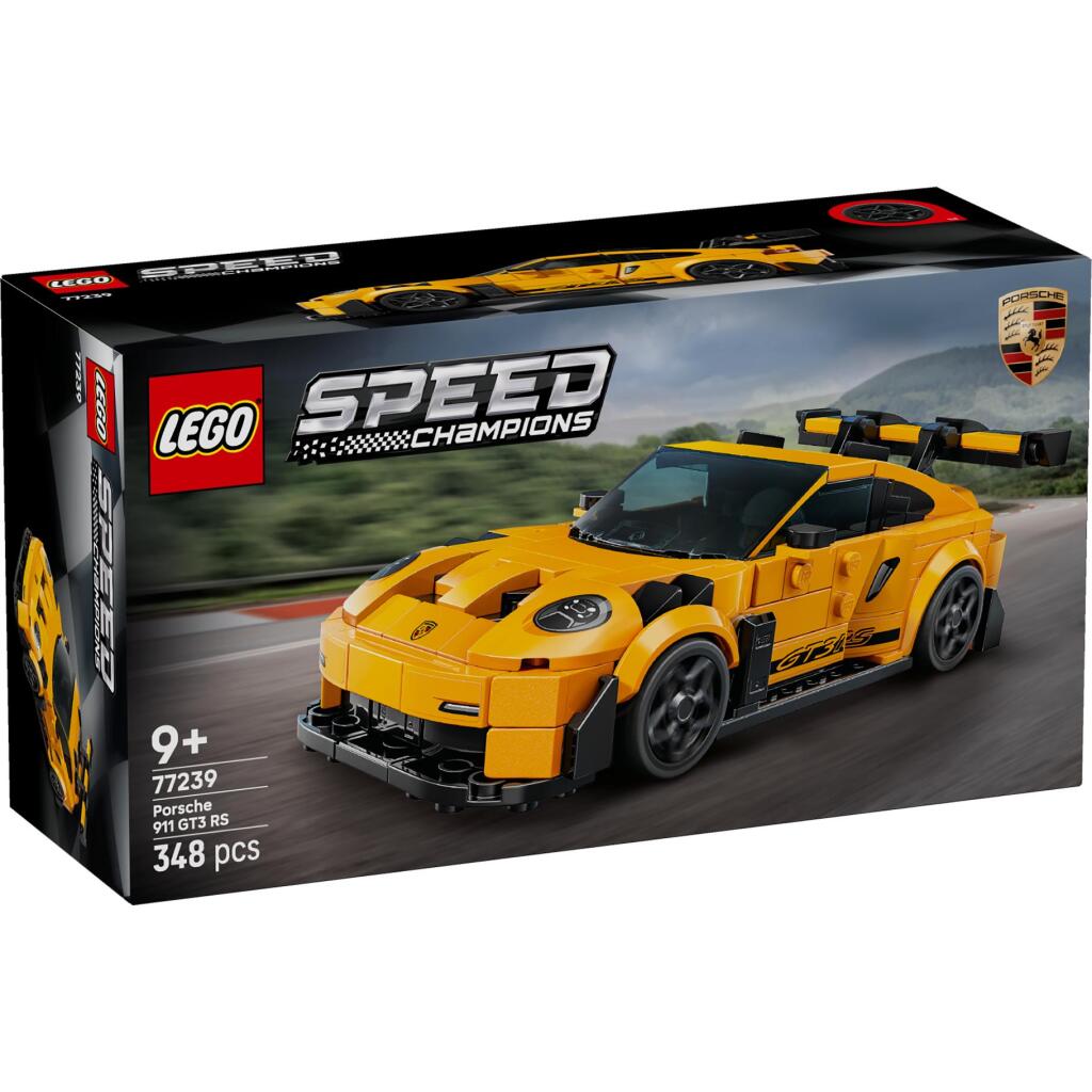 Lego Speed Champions 77239 Porsche 911 Gt3 Rs Supercar