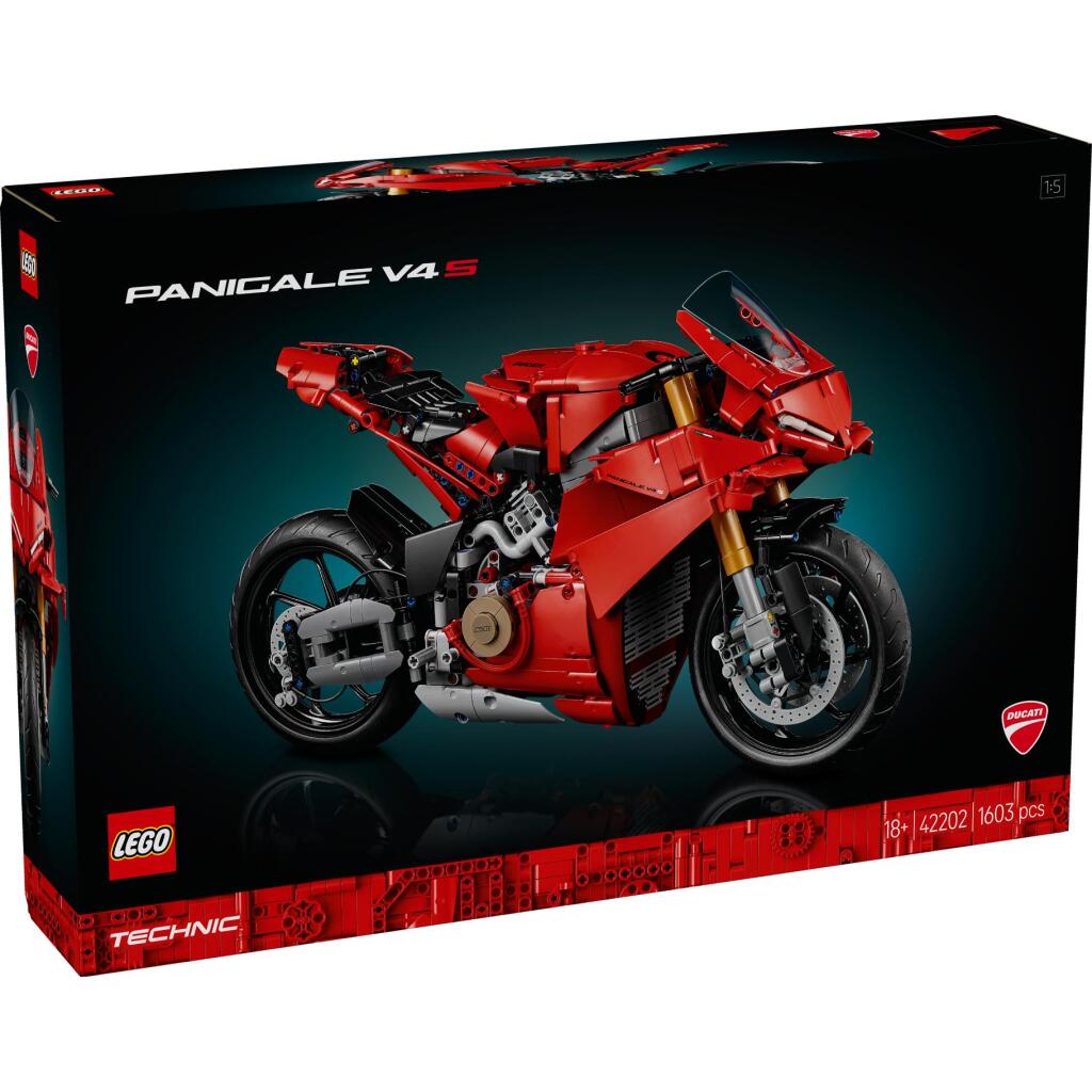 Lego Technic 42202 Ducati Panigale V4 S Motor