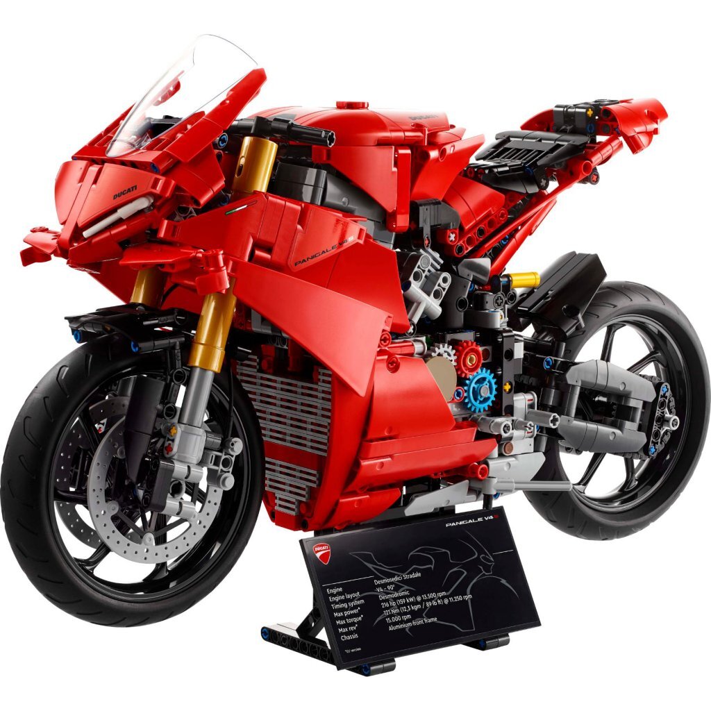 Lego Technic 42202 Ducati Panigale V4 S Motor
