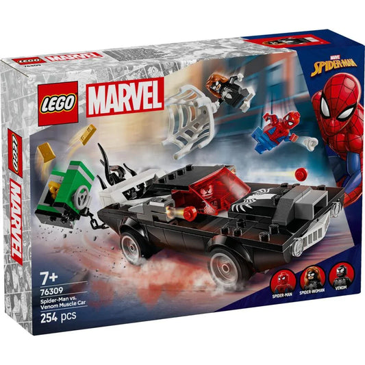 Lego Super Heroes 76309 Marvel Spiderman Vs Venoms Klassieke Auto