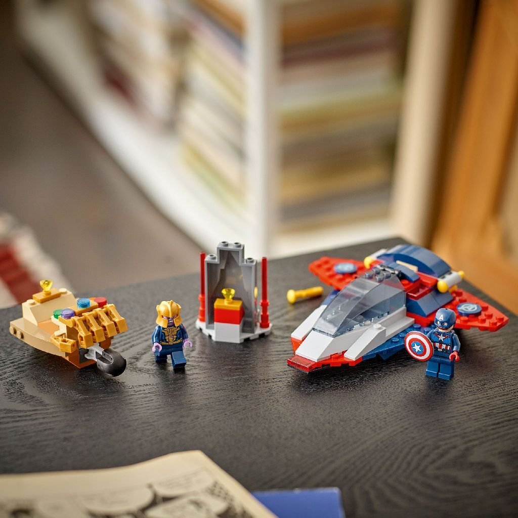 Lego Super Heroes 76319 Marvel Captain America Vs Thanos