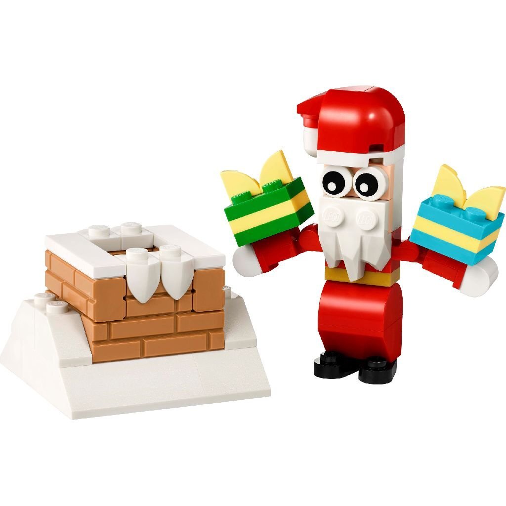 Lego Creator 30692 Kerstman In De Schoorsteen