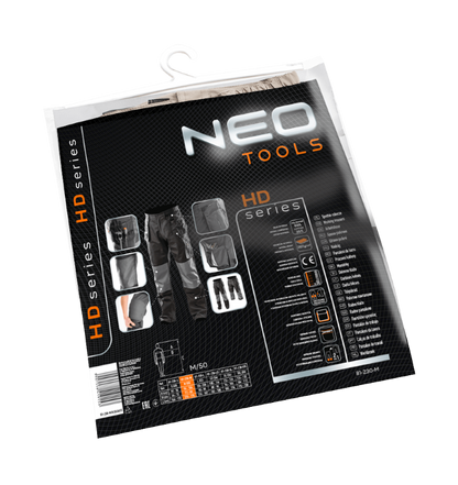 Neo Tools Werkbroek 2 In 1 M/50 Oxford Bescherming 35% Katoen-65% Polyester 267 Gr/M2 Ce-En340