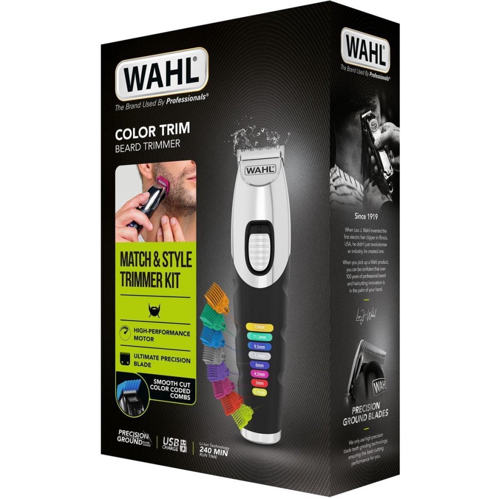 Wahl Color Trim Trimmer Chroom/Zwart