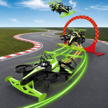 Gear2Play Drive And Fly Drone Racer Groen/Zwart
