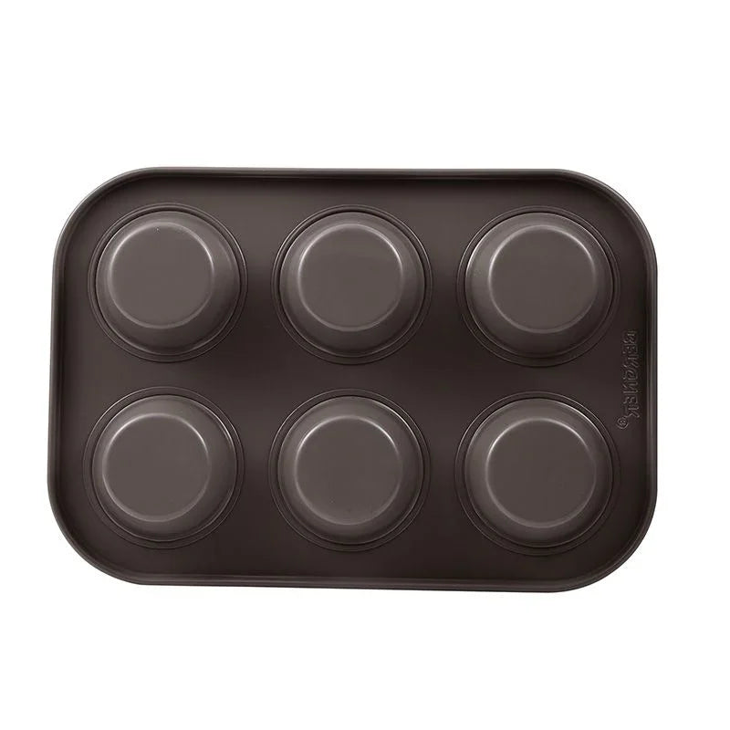 Bergner Muffinbakvorm - 2 Stuks Met 6 Cupcakevormpjes - Voor 12 Muffins - Lovers