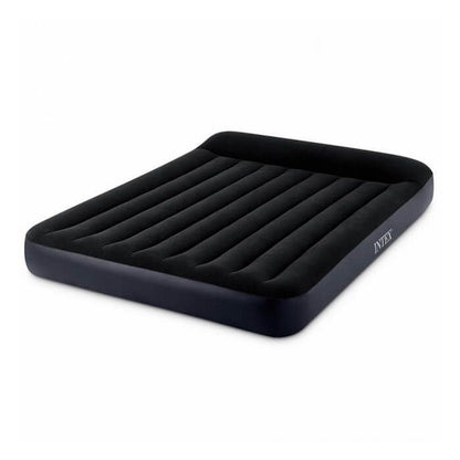 Intex 64144 Pillow Rest 2-Persoons Luchtbed 183X203X25 Cm Zwart