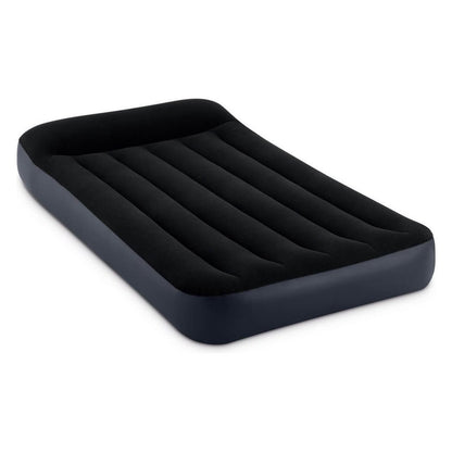 Intex 64146Nd Pillow Rest Classic 1-Persoons Luchtbed 191X99X25 Cm + Ingebouwde Pomp Zwart