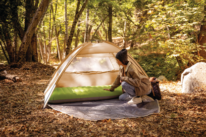 Intex 64097Np Truaire Twin Dura-Beam Camping Mattress Met Quickfill Usb150 Luchtpomp 191X76X17Cm