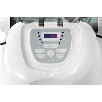 Intex 26690Gs Qs1600 Plus Zoutwatersysteem 12V Wit/Grijs