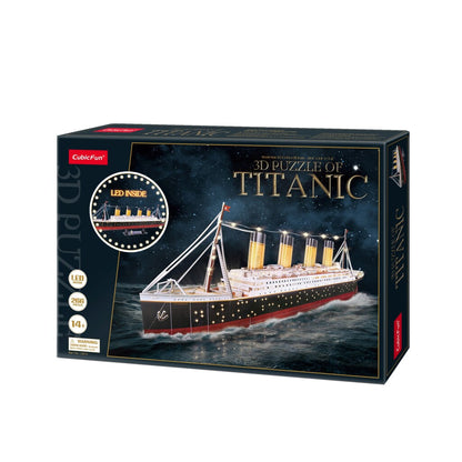 Cubic Fun 3D Led Puzzel Titanic 266 Stukjes