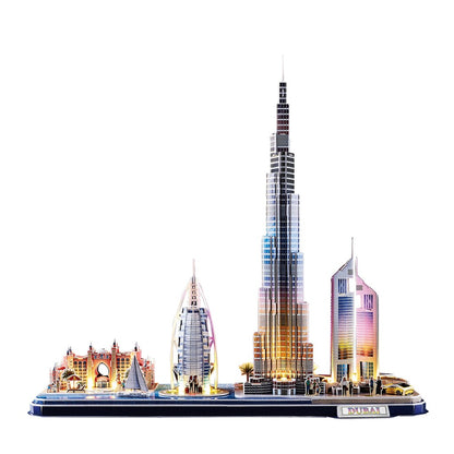 Cubic Fun 3D Led Puzzel Dubai 182 Stukjes