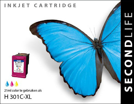 Kangaro Sl-11111088 Cartridge Secondlife Hp 301 Xl Color